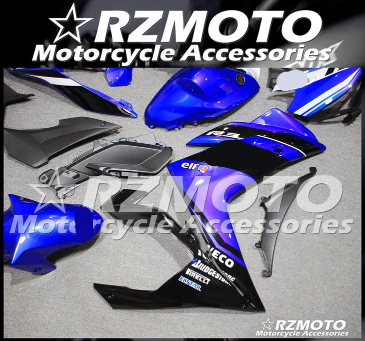 ABS мотоцикл обтекатель комплект для YAMAHA YZF R25 R3- год кузов литьевая форма Магазин № 2179