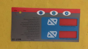 

2019 Last New English panel for MST-30 Auto Injector Cleaner Tester