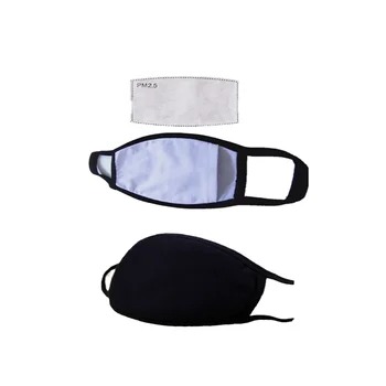 

1PCS Reusable Facemask Washable Black Mask PM2.5 Filter Mask Anti Dust Windproof Mouth-muffle Cotton Anti Flu Mouth Mask
