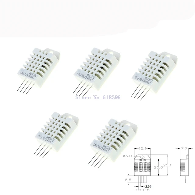 

A20-- DHT22 Single-bus Digital Temperature and Humidity Sensor Module AM2302 Electronic Building Blocks SHT11 SHT15 DHT11