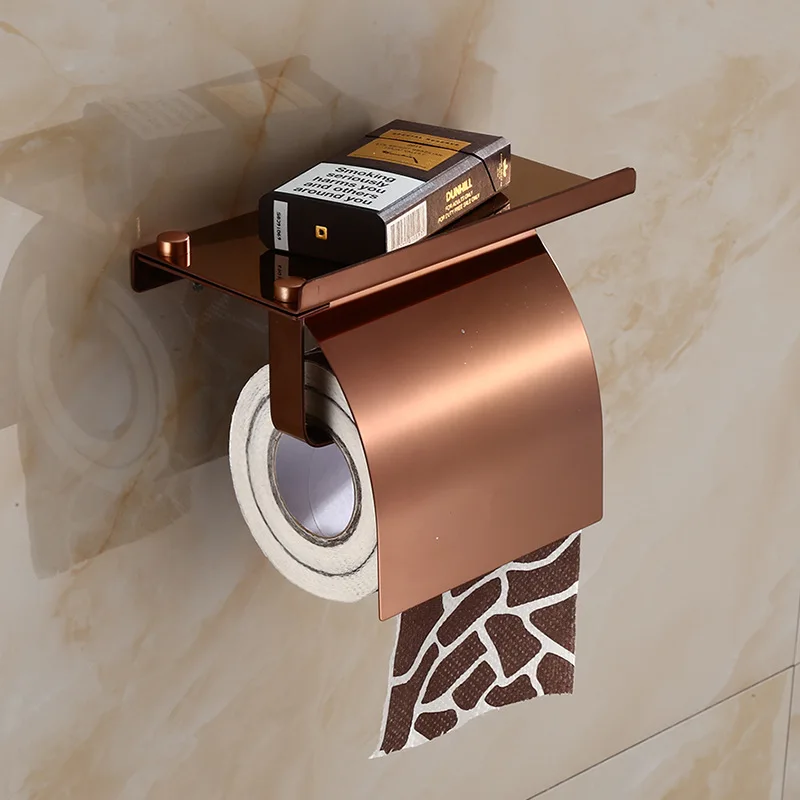 Держатель для туалетной бумаги из нержавеющей стали 4 цвета|Держатели бумаги| |