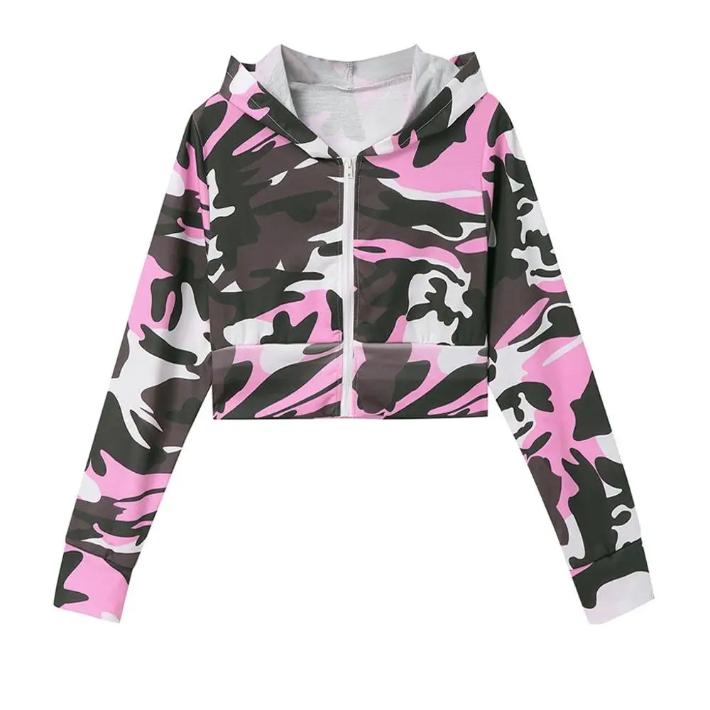 Женская осенне-зимняя камуфляжная рубашка с принтом Блузка длинным рукавом