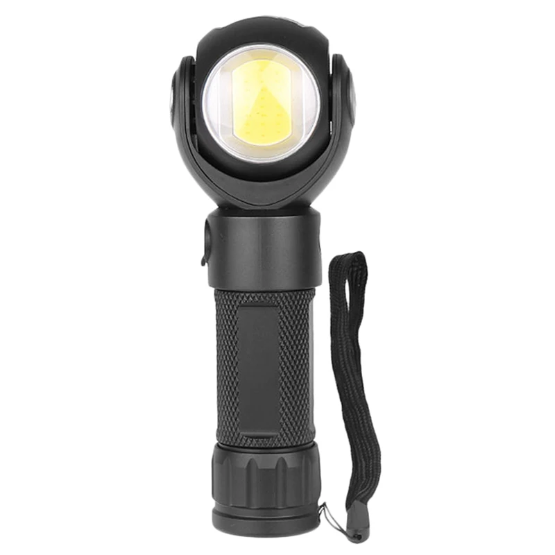

Led Flashlight 360 Degree T6+Cob Waterproof Magnet Mini Lighting Outdoor Flashlight