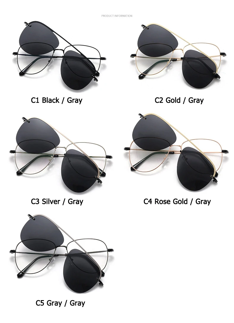 JackJad, модные поляризационные солнцезащитные очки на клипсах в стиле пилота, винтажные съемные линзы, фирменный дизайн, солнцезащитные очки Oculos De Sol 2064