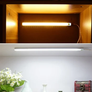 

LED Under Cabinet Light 6W Closet Light Led Lights for Kitchen Wardrobe Cupboard Closet Touching Switch Lamp LED Night Light