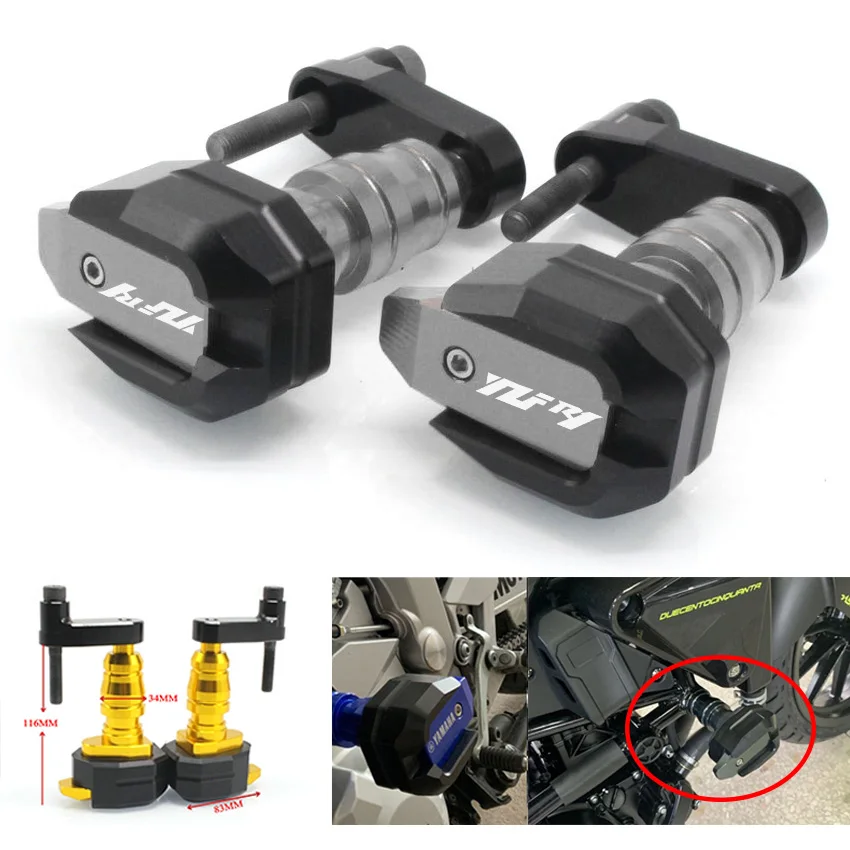 

For Yamaha YZF R1 2004 2005 2006 2007 2008 Motorcycle CNC Falling Protection Frame Slider Fairing Guard Anti Crash Pad Protector