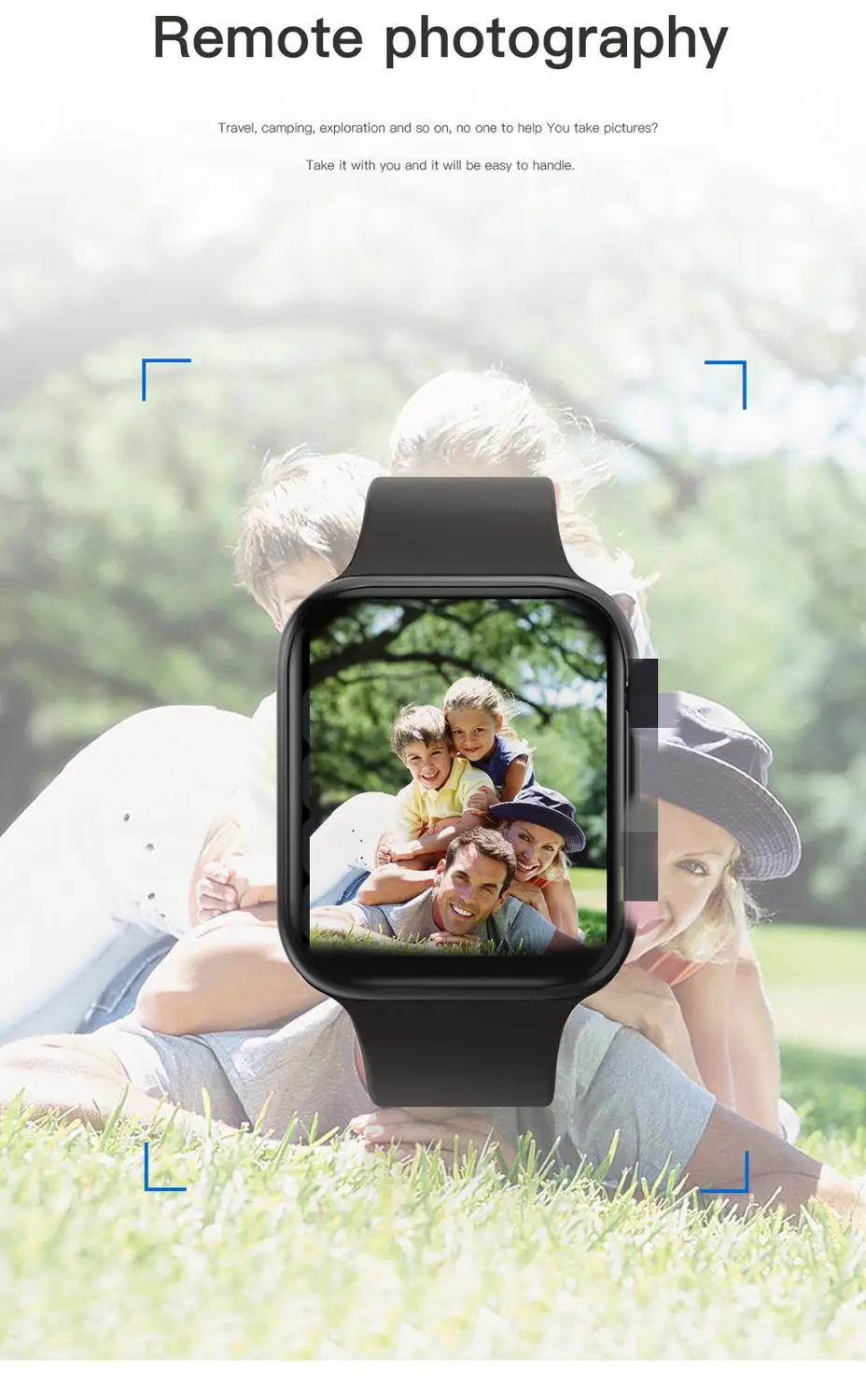  IWO11 Smart Watch Men Bluetooth music Camera Heart Rate Monitor Waterproof Watch 5 Smartwatch VS W3 - 4000191052160