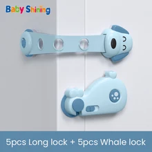 Verrou de sécurité pour enfants, protection contre le pincement des bébés, Anti ouverture pour porte de réfrigérateur 