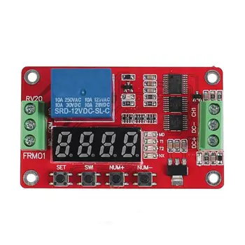 

12V Automation Delay Multifunction Self-lock Relay Cycle Timer Module PLC Home