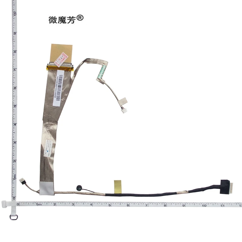 Pantalla de Video Flex cable para ASUS K52 K52D K52J K52F K52N K52JR A52N A52J X52 X52J portátil LCDLED cinta de pantalla cable 1422-00RL000