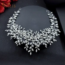 

A427 Luxury Diamond Headband Bridal Hairbands Wedding Headwear Party Headpiece Wedding Hair Accessories Women Tiaras Jewelry