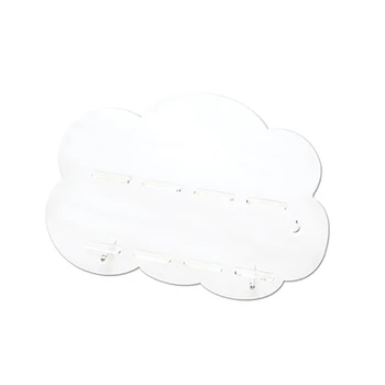 

Macaroon Holders Transparent Acrylic Clouds Shape Dessert Stand 8 Blank Cake Tools Cream Cookies Shelf for Wedding