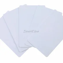 2000 шт./лот ПВХ белые карты Пластик членство банковские карты