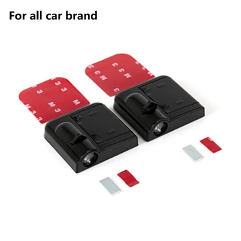 

2pcs Led Car Door Logo Lights Laser Projector For Opel Saab Peugeot Lada Renault Ford Volvo Subaru KIA Mazda Mitsubishi Toyota