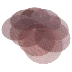 5 Inch Mesh Sanding Disc 125mm Sandpaper 80-600 Grit Hook Loop Dust-Free Anti-Blocking  For Car Paint Metal Finishing Polishing