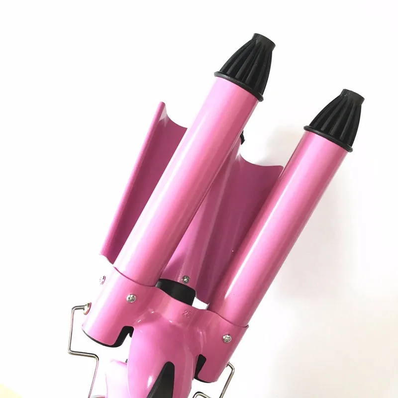 Professional Curling Iron Ceramic Triple Barrel Hair Styler Hair Waver Styling Tools 110-220V Curler Electric Curling