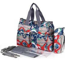 Insular Parm Diaper Bag Mommy Travel Backpack Maternity Tote Mummy Handbag Waterproof Baby Stroller Shoulder Bag