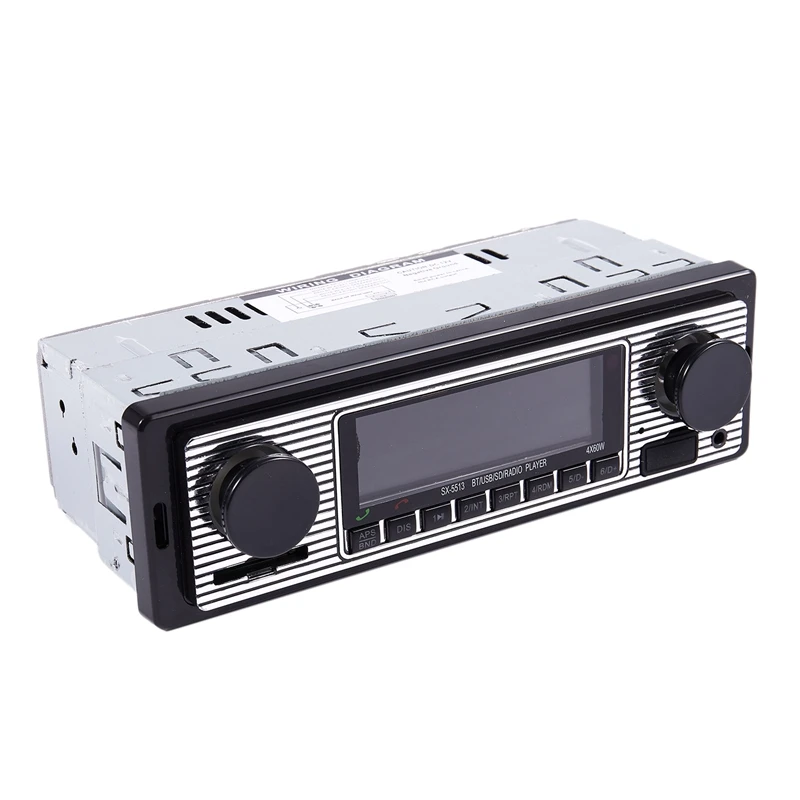 Bluetooth Vintage Car Radio MP3 Player Stereo USB AUX Classic Audio | Электроника