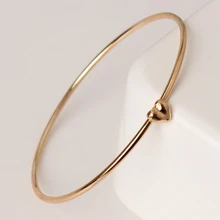 Модные ювелирные изделия золотого цвета, браслеты с сердцем и браслеты для женщин, высокое качество, очаровательные браслеты с кристаллами и камнями, подарок