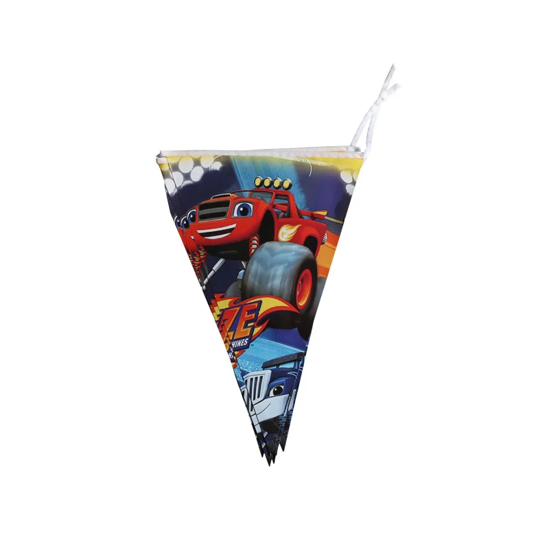 Blaze and the Monster Machines/Набор для вечеринки на день рождения, украшения, бумажные стаканчики, соломинки, Детские вечерние принадлежности для мальчиков