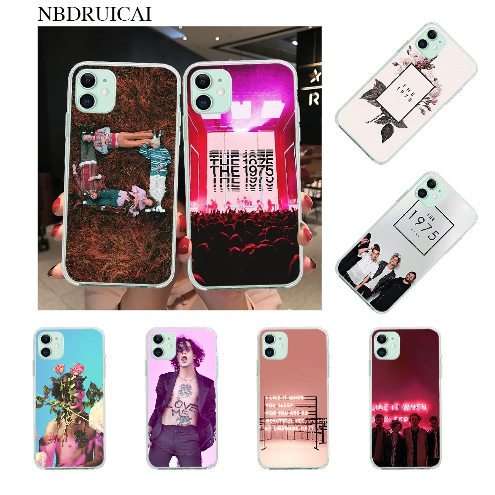 NBDRUICAI The 1975 Songs DIY Printing Phone Case cover Shell for iPhone 11 pro XS MAX 8 7 6 6S Plus X 5S SE XR | Мобильные телефоны