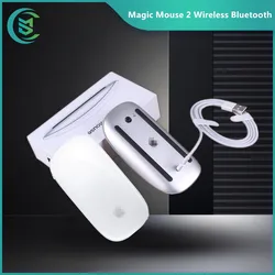 Ratón mágico 2 Original, inalámbrico por Bluetooth, para APPLE Mac Book, Macbook Air Pro, diseño ergonómico, multitáctil, recargable