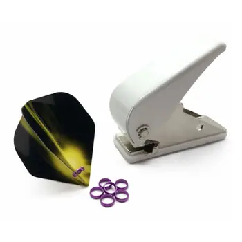 

New Metal Flight Hole Puncher and O Rings Hold the Shaft Dart Accessories Random Color