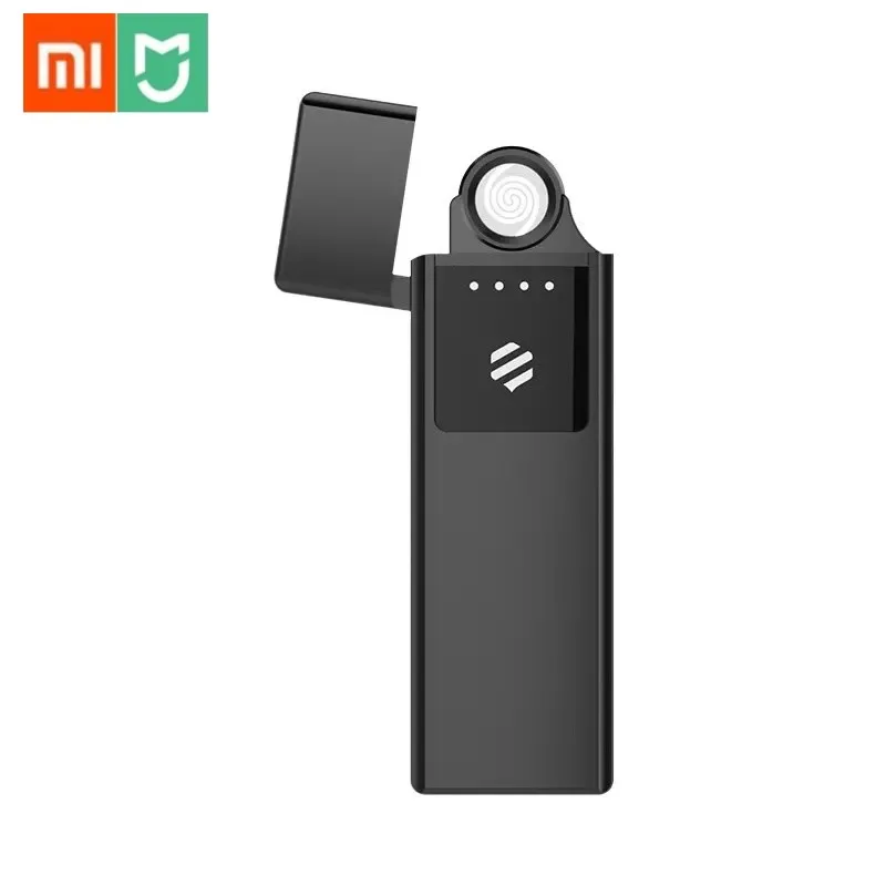 Xiaomi Beebest металлический электронный прикуриватель USB Перезаряжаемый сенсорный экран ветрозащитные сигареты гаджеты для мужчин безопасный без огня