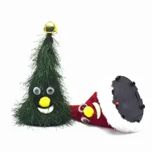 Funny Electric Rocking Toys Christmas Ornament Tabletop Home Decoration Xmas Party DIY Crafts Festival Navidad Gifts