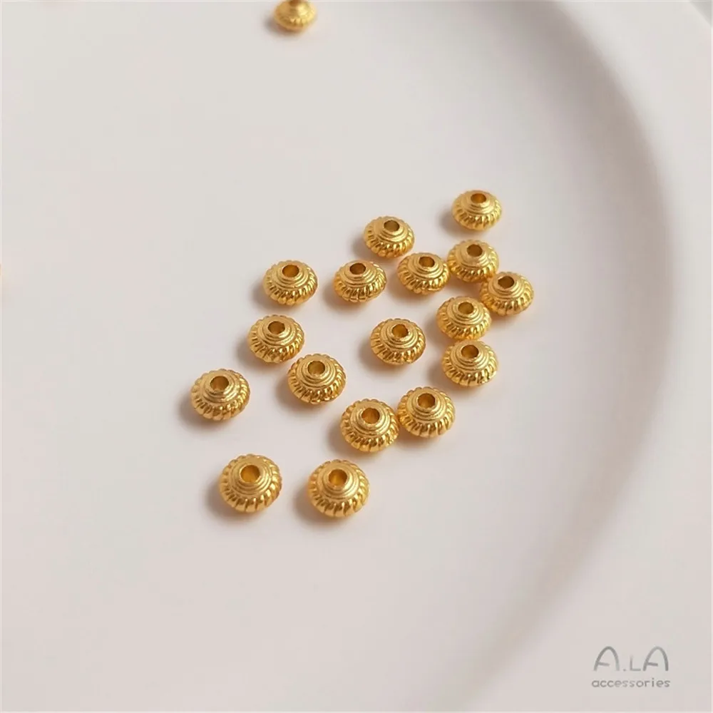 Рисунок 5 - Бусины-фонарики золотистого цвета