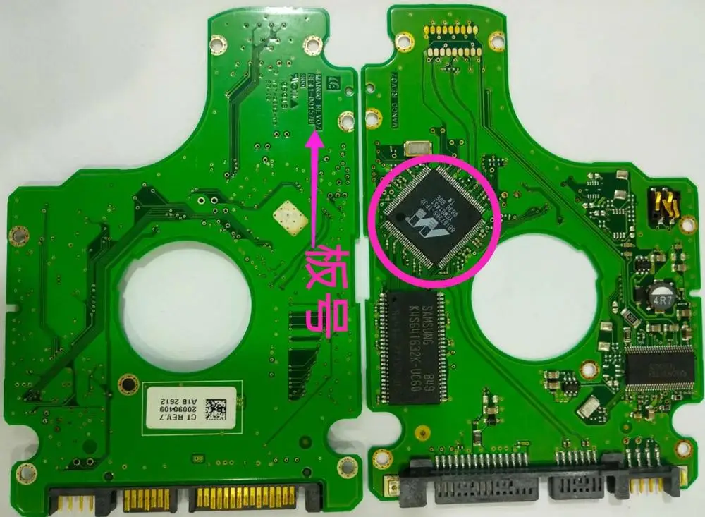 

BF41-00157B Free shipping 100% Original HDD PCB board Hard Disk Circuit Board BF41-00157B REV07 500G 1TB