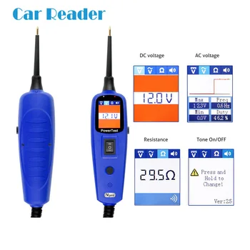 

Vgate PT150 Power Probe Car Electric Circuit Tester Automotive Tools 12V Electrical System Tester as Autek YD208 Autel PS100