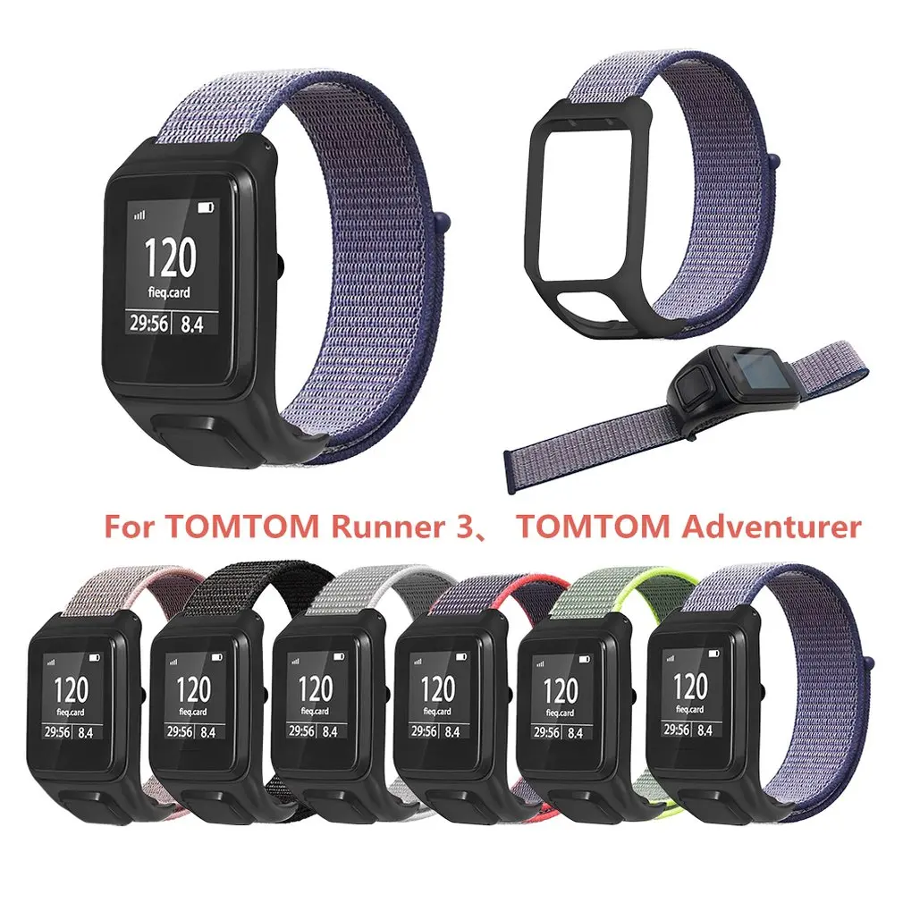 Для Tomtom Runner3 для Tomtom ADVENTURER Loopback нейлоновый холщовый ремешок профессиональный модный простой дизайн