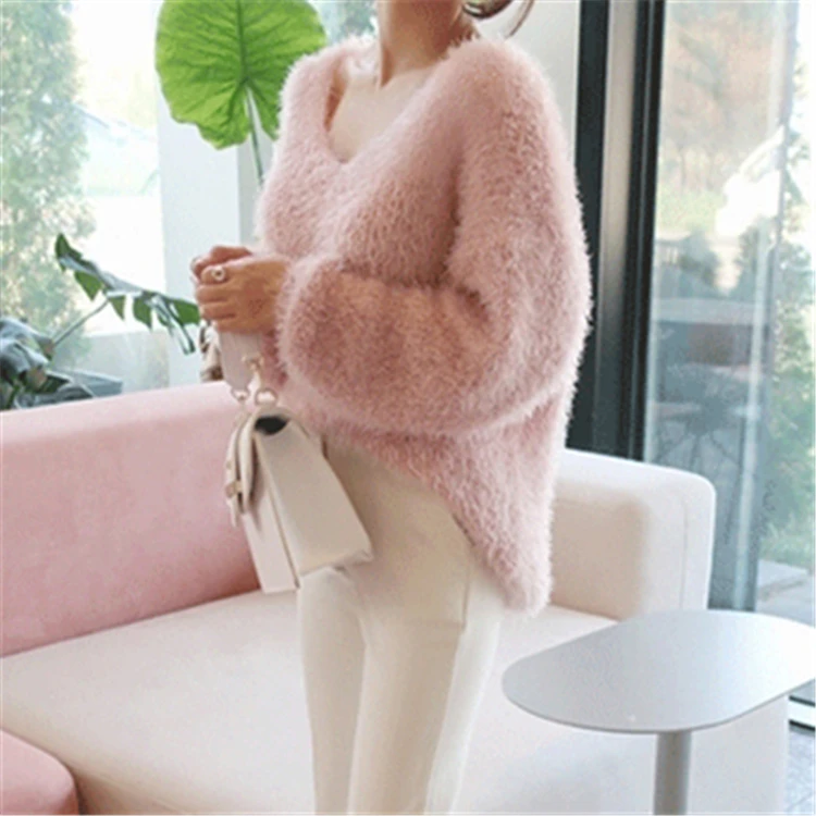 Colorfaith Новинка осень зима женские свитера свободные повседневные Модные минималистичные топы корейский стиль вязание дамы SW9160
