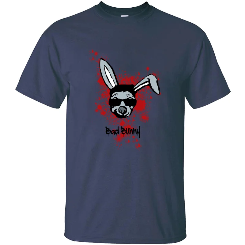 Sunlight Bad Bunny T Shirt Cool Bloody Rabbit Girl Comic Tee For Men Short-Sleeve Outfit Hiphop Top |
