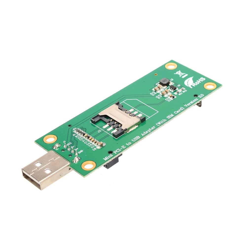 

Высококачественный Мини беспроводной разъем PCI-E для USB-адаптера с SIM-картой 8Pin для WWAN/LTE модуля