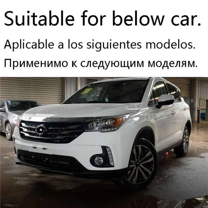 Автомобили Luces Para Drl Авто дневные ходовые Automovil светодиодные наружные Cob передние противотуманные фары автомобиля в сборе 17 18 для Trumpchi GS4