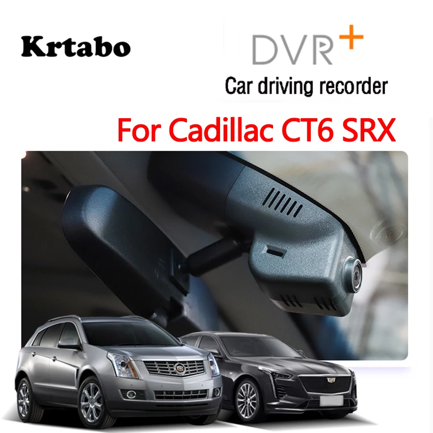 Для Cadillac CT6 SRX видеорегистратор для вождения автомобиля Wifi DVR мини камера Novatek 96658 HD 1080P видеорегистратор ночное видение