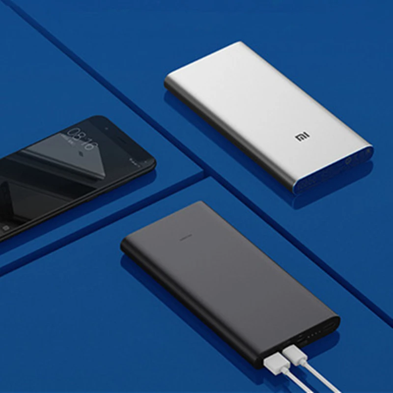 Xiaomi Power Bank 10000 мАч 3 двойной выход USB 18 Вт QC3.0 Быстрая зарядка для мобильного