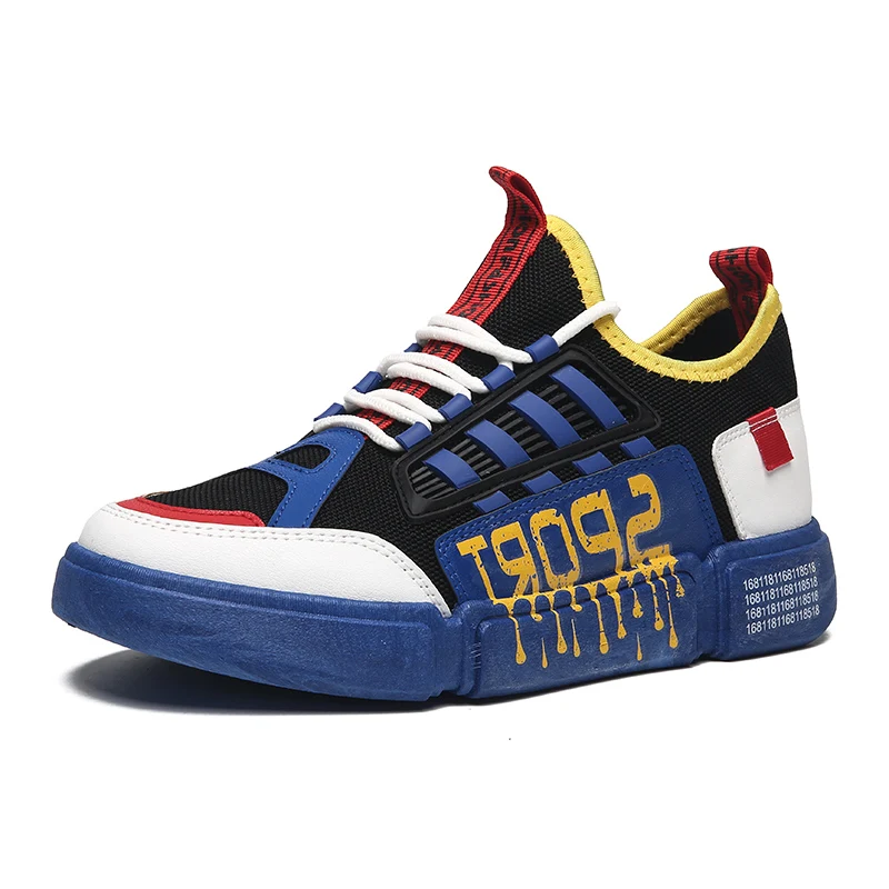 

2019 Fashion Summer Men Vulcanize Shoes Running Shoes for Men Casual Comfort Sneakers Male Lace-up Footwears Zapatillas Hombre