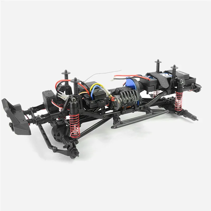 CJ10 для автомобиля Caster 1/10 2,4G 4WD RC Электрический Рок Гусеничный внедорожник с светодиодный светильник RTR модель с ограничением скорости