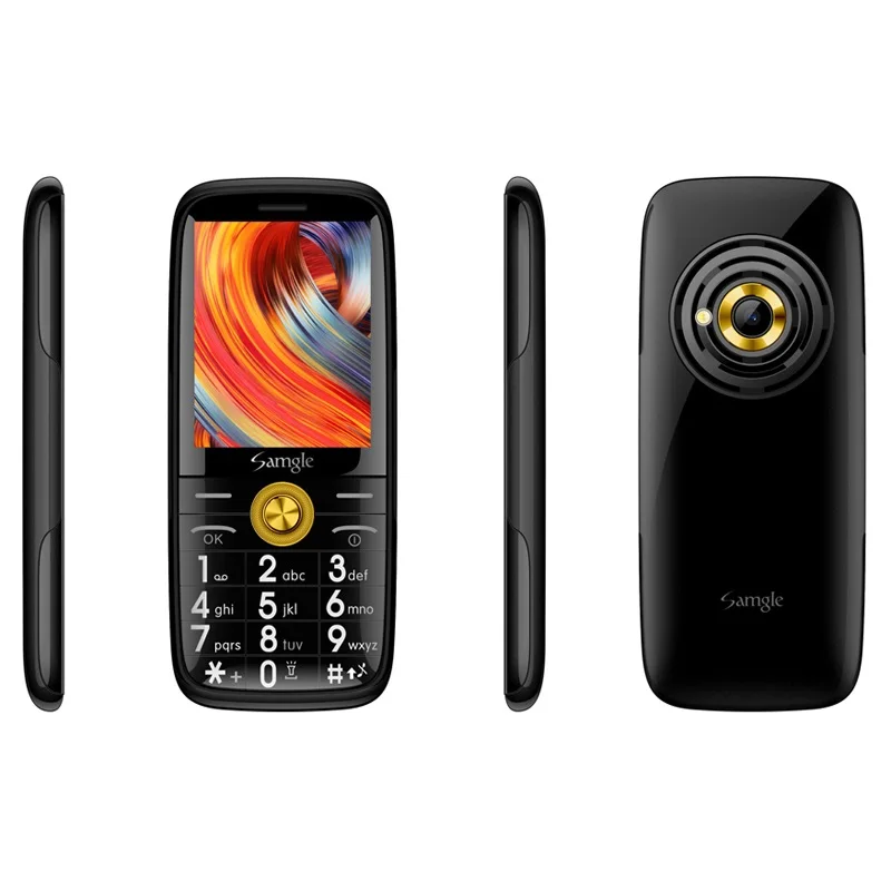 Samgle бар функция телефона 3g WCDMA Супер долгий режим ожидания большой ключ HD дисплей фонарик Lound Динамик Whatsapp скорость вызова просто
