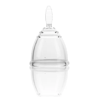 2PCS Medical Silicone Menstrual Cup Vaginal Tampons Lily Cup Personal Hygiene Menses Copa Menstrual Cup Period Coppetta Coletor