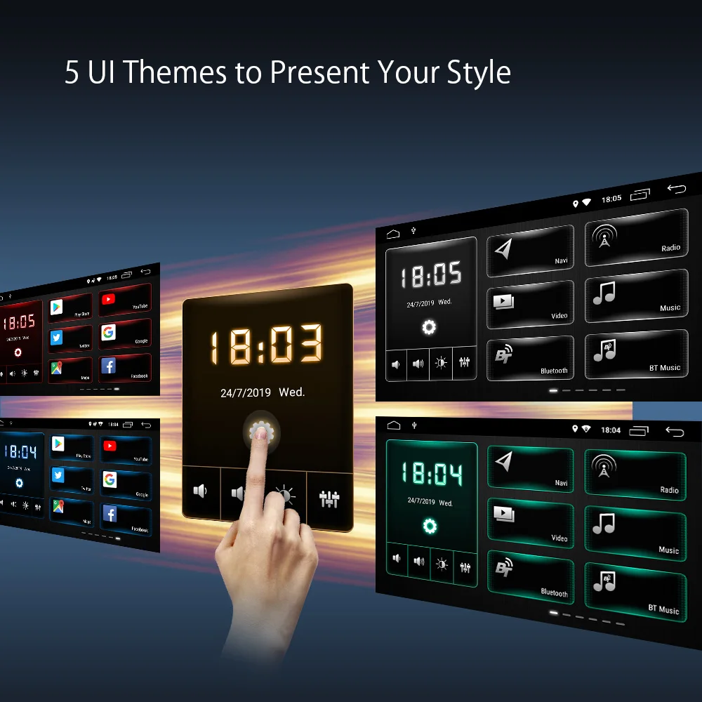 Clearance XTRONS Universal 10.1" Head Unit Android 9.0 Car Multimedia Player Radio Stereo 1080P Video Steering wheel GPS RCA OBD NO DVD 2 Clearance XTRONS Universal 10.1" Head Unit Android 9.0 Car Multimedia Player Radio Stereo 1080P Video Steering wheel GPS RCA OBD NO DVD 2