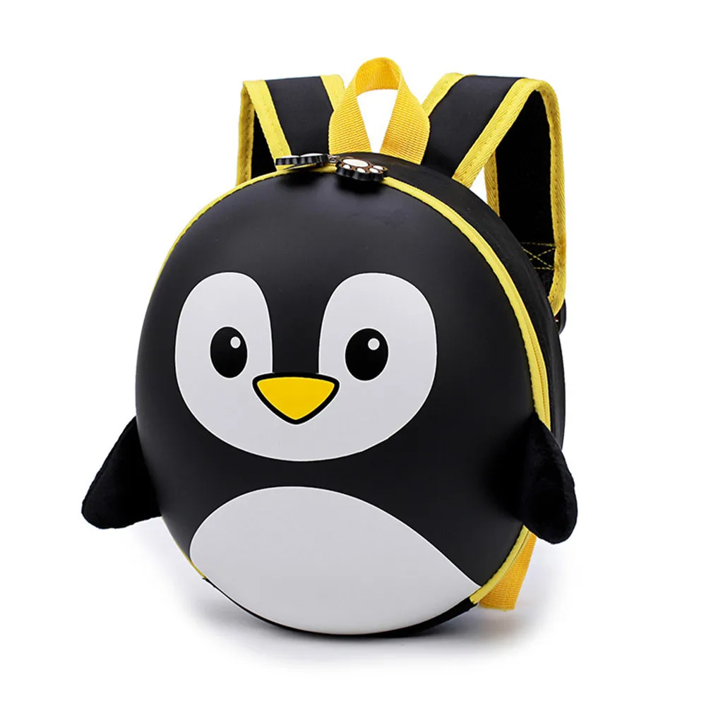 Сумка для мальчиков, детская школьная сумка, Детские рюкзаки, 3D жесткий рюкзак, мультяшный милый мини рюкзак на плечо, Детский милый пингвин для девочек