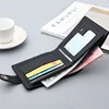Men's Wallet Hasp Short Wallets for Men Made of Natural Leather PU Wallet Card Holder Perfect for You Magnetic Purses Small 6