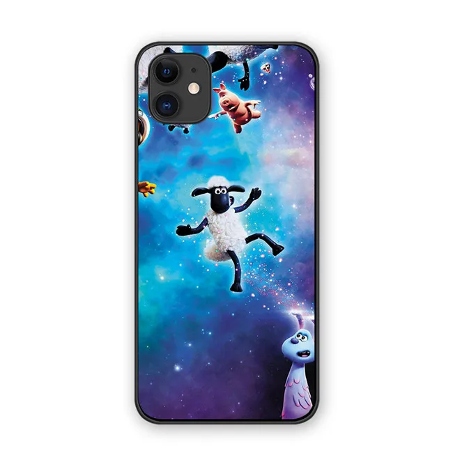 Чехлы для телефонов Shaun the Sheep cartoon Farmageddon для iphone 6S 6 7 8 Plus черный силиконовый чехол для iphone 11 Pro MAX X XS XR - Цвет: 5