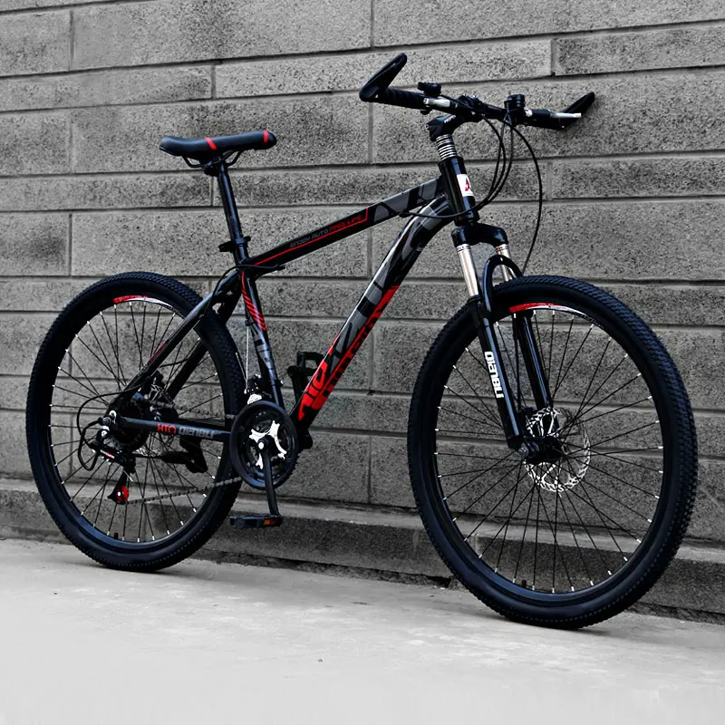 Aluminum Alloy Mountain Bike 26 inch 21 Speed Off-road Double Disc Brakes Adult Models Bicycle Student Aluminum Alloy Mountain Bike 26 inch 21 Speed Off-road Double Disc Brakes Adult Models Bicycle Student