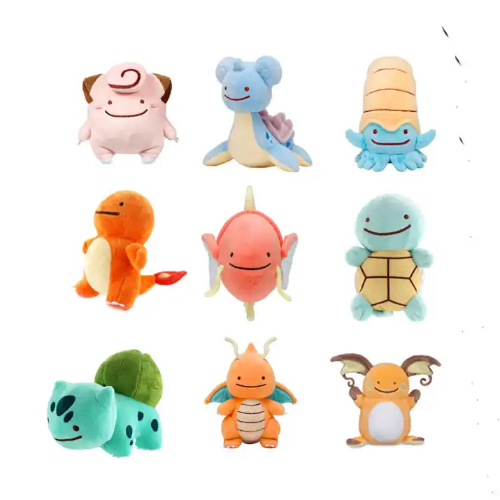 Poupees De Bebe En Peluche Pour Enfants 14 15cm Carapuce Carapuce Raichu Sableye Pikached Wooper Mignon Et Doux Cadeau De Noel Et D Anniversaire Aliexpress