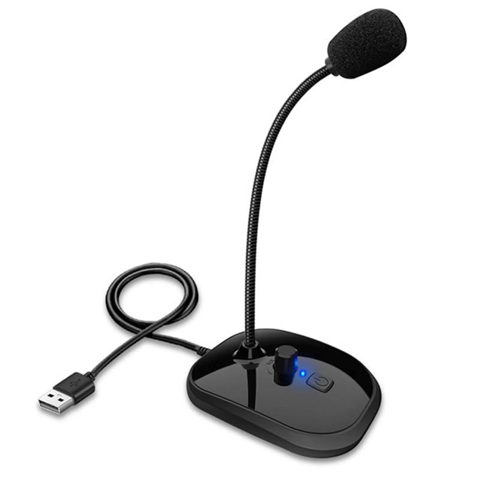 SK-30 USB Настольный конденсаторный микрофон с функцией отключения звука кнопка